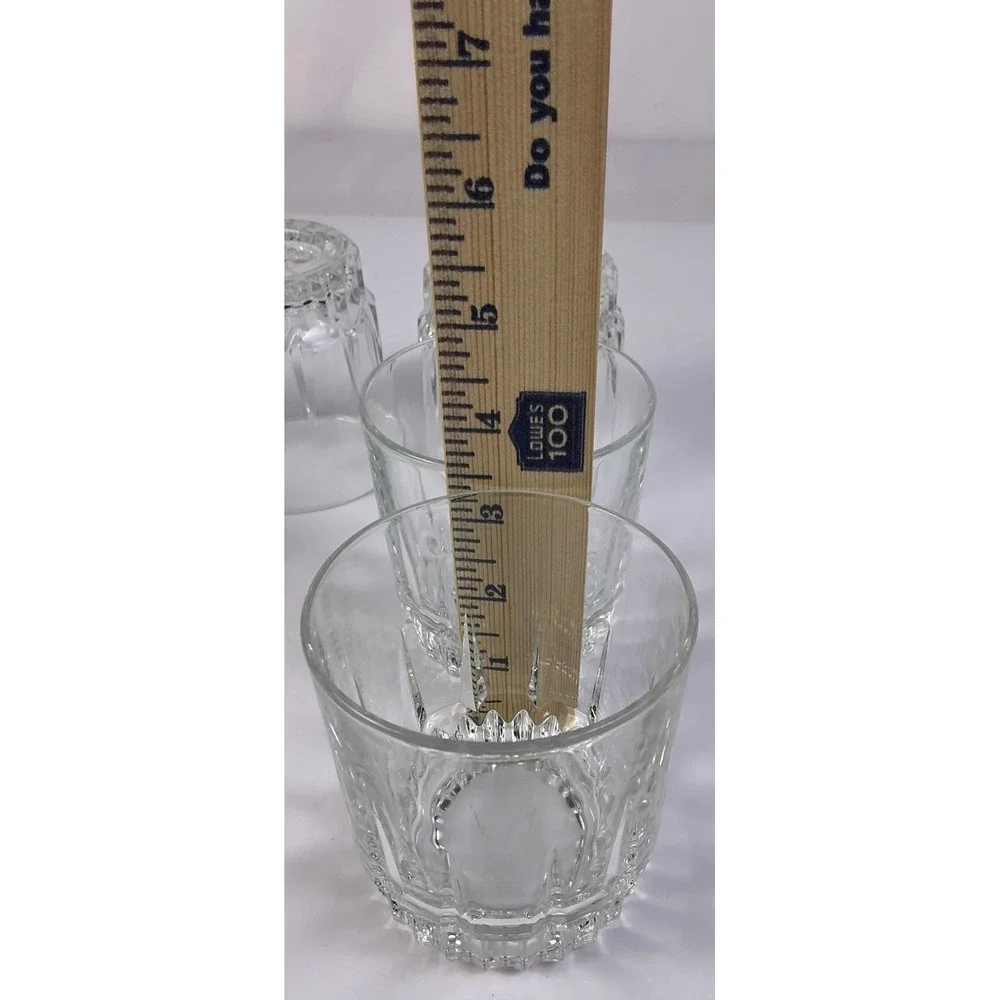 Duralex France Picardie Lowball‎ Glasses Set of 6 Clear 5